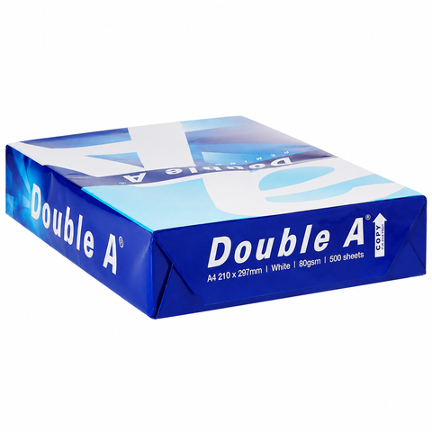 Giấy photo DoubleA 80gsm A4-500 tờ (500 tờ * 5 ream)