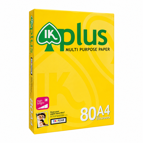 Giấy Trắng IK Plus 80A4 (500 tờ * 5 ream)