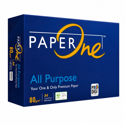 Giấy Trắng Paperone All Purpose 80gsm (500 tờ * 5 ream)