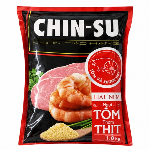 Hạt Nêm Chin-Su Ngọt Tôm Thơm Thịt (1,8Kg*6 Gói)