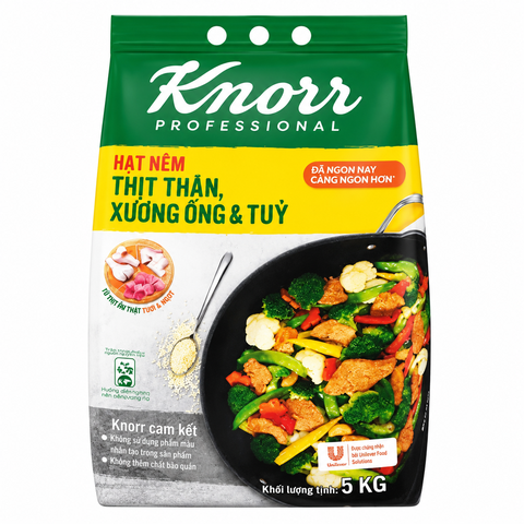 Hạt Nêm Knorr Thịt Thăn Xương Ống & Tủy (5KG*3 gói )