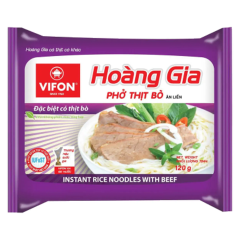 Hoàng Gia Phở Thịt Bò (120G*18 Gói)