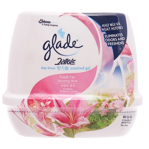 Sáp Thơm Glade Tuyệt Tác Hương Hoa (180G*12 hộp)