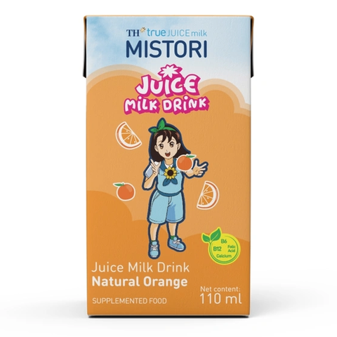 Sữa Trái Cây Cam Mistori (110ML*48 hộp)