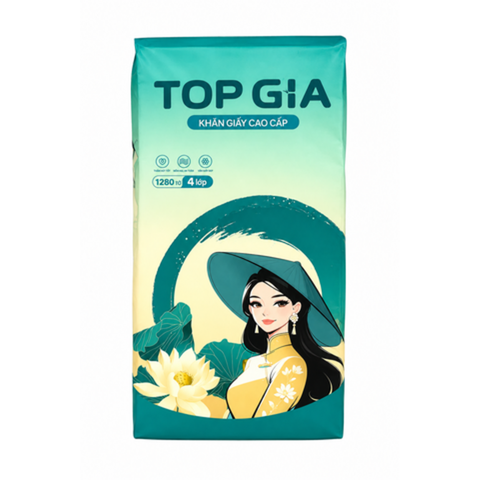 Khăn Giấy Cô Gái Top Gia 1280 Tờ