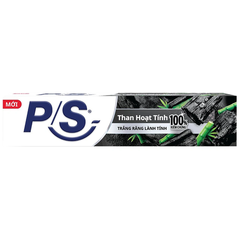 P/S Kem Đánh Răng Trắng Răng Than Hoạt Tính & Tre (180G*36 ống)
