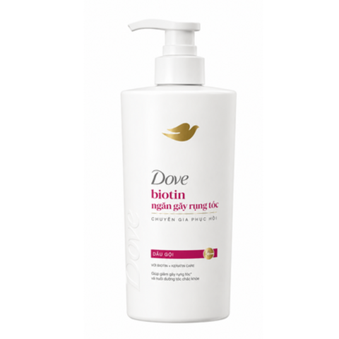 Dove Dầu Gội Biotin Ngăn Gãy Rụng Tóc (600G * 8 Chai)