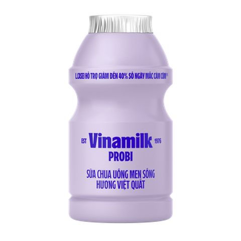 Sữa Chua Uống Vinamilk Probi Hương Việt Quất (65ML*48 Chai)