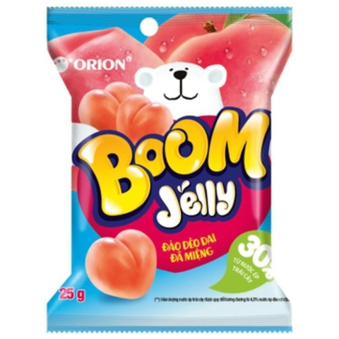 Kẹo Dẻo Boom Dây Đào (25G* 120 gói)