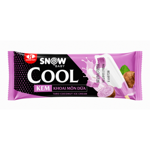 Kem Cool Khoai Môn Dừa (90 Cây *1 Thùng)