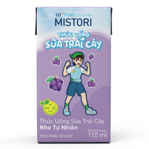 Sữa Trái Cây Nho Mistori (110ML*48 hộp)