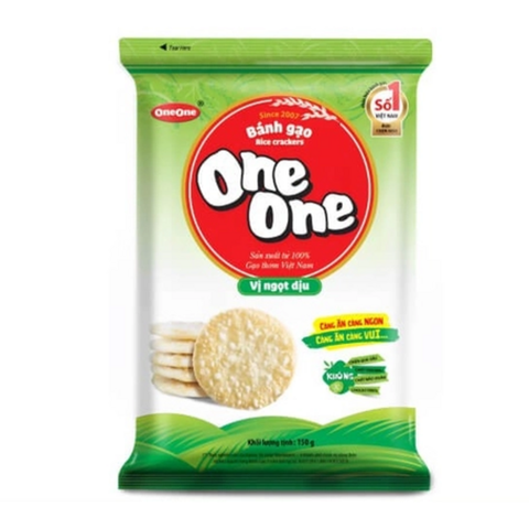 Bánh Gạo One One Vị Ngọt Dịu (150G *22 gói)