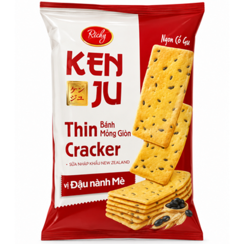 Bánh Quy Kenju Vị Đậu Nành Mè (192G*18 Túi)