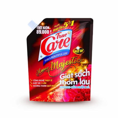 Nước Giặt Xả Majestic (1.8KG * 6 Túi)