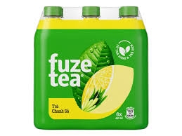 Đồ Uống Fuze Tea Trà Chanh Sả (450Ml *24 Chai)