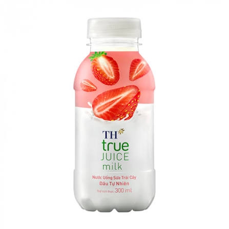 Nước Sữa Trái Cây Dâu TH True Juice Milk (300ML*24 hộp)