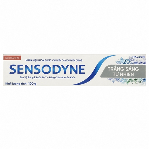 Kem Đánh Răng Sensodyne Trắng Sáng (100G*48 tuýp)