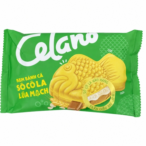 Kem Celano Bánh Cá Sôcôla Lúa Mạch (100ML * 18 Cây)