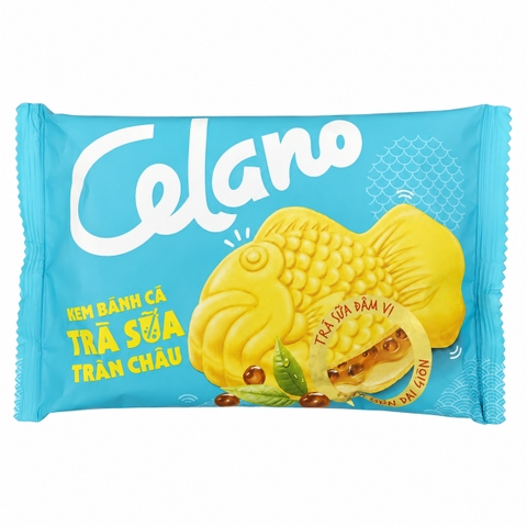 Kem Celano Bánh Cá Trà Sữa Trân Châu (100ML * 18 Cây)