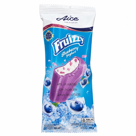 Kem Fruizzy Blueberry Yoghourt (90Ml * 40 Cây)