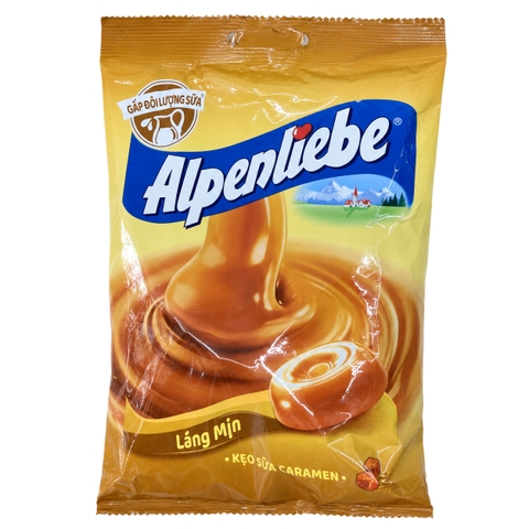 Kẹo cứng Alpenliebe hương Sữa Caramel (115.5g * 45 gói)