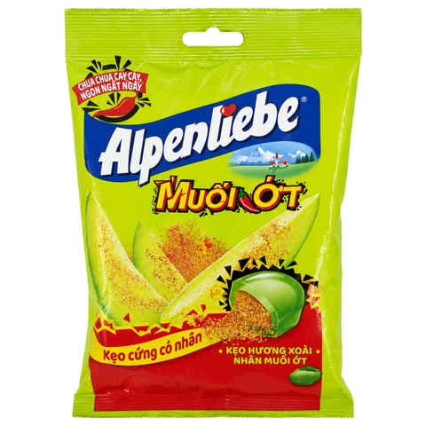 Kẹo cứng Alpenliebe hương Xoài Muối Ớt (84.1g * 45 túi)
