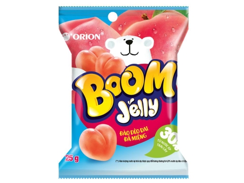 Kẹo dẻo Boom Dây Đào( 25G* 120 gói)