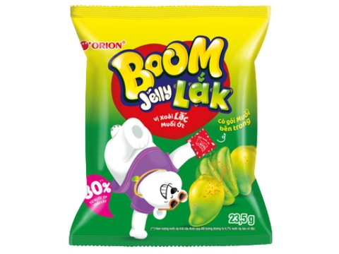 Kẹo dẻo Boom dây Xoài ớt (23.5G*120 gói)
