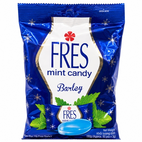 Kẹo Fres Mint Barley (150G * 24 Gói)