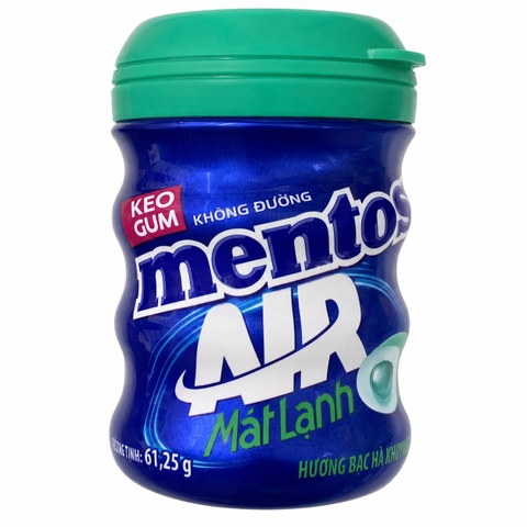 Kẹo Gum Mentos Pure Fresh Hương Bạc Hà (61.25G * 72 Hũ)