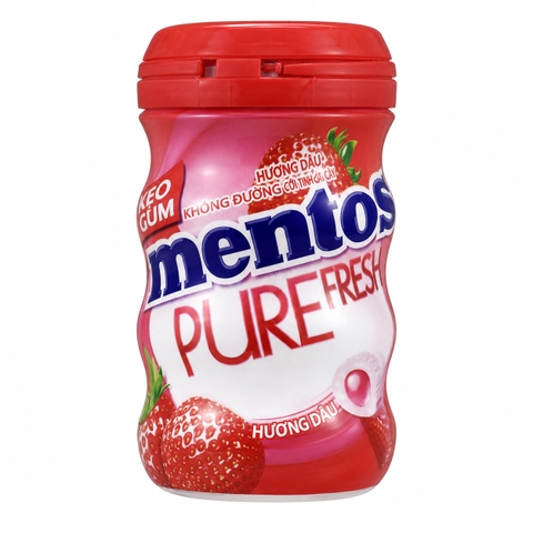 Kẹo Gum Mentos Pure Fresh Hương Dưa Hấu 61,25G
