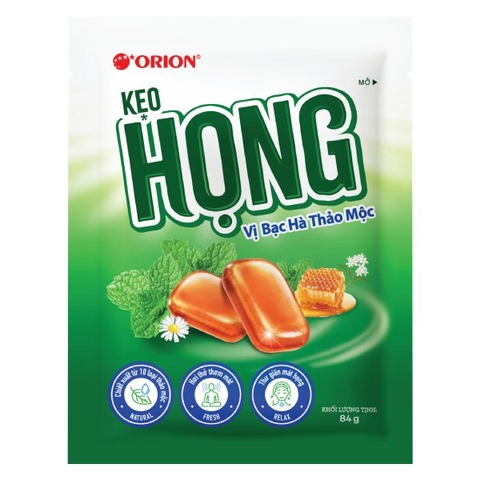 Kẹo Họng Bạc Hà (84G*60 gói)