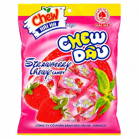 Kẹo Mềm Chew Hương Dâu Dạng Gói (90G* 60 Gói)