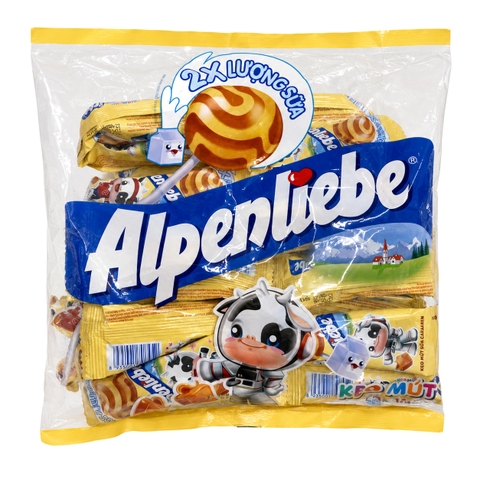 Kẹo mút Alpenliebe Sữa Caramen (360G* 20 túi )
