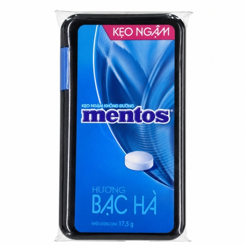 Kẹo Ngậm Mentos Hương Bạc Hà (17.5G * 144 Hộp)