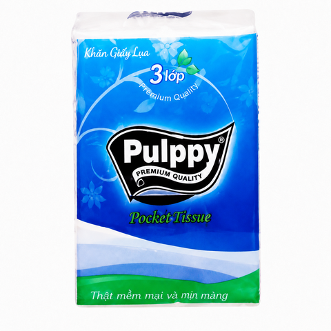 Khăn Giấy Bỏ Túi Pulppy Compact (Combo 6 Gói)