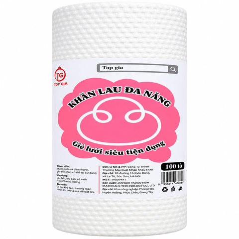 Khăn Lau Bếp Top Gia Đa Năng 100 Tờ