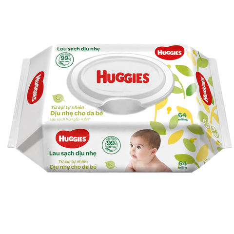 Khăn Ướt Em Bé Huggies Essential Clean (80 Tờ * 12 Gói)