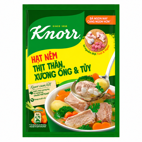 KNORR Hạt Nêm Từ Thịt (170g * 32 gói)