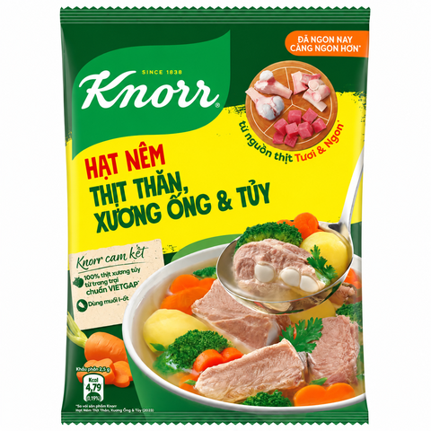 KNORR Hạt Nêm Từ Thịt (900g * 8 gói)