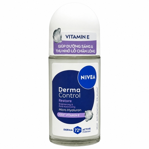 Lăn Ngăn Mùi Nu Derma Restore (50Ml*24 chai)
