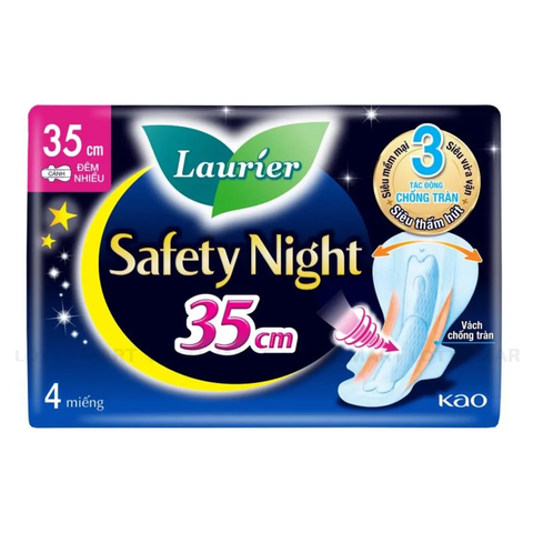 Laurier Safety Night 35Cm (4 miếng *gói)
