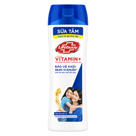 Lifebuoy Sữa Tắm Chăm Sóc Da (350G * 24 Chai)