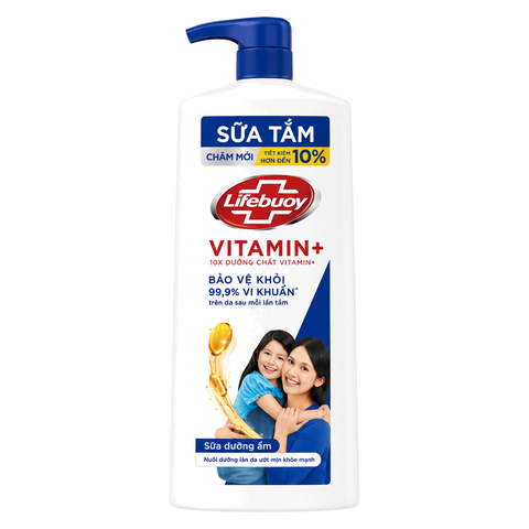 Lifebuoy Sữa Tắm Chăm Sóc Da (800G * 12 Chai)
