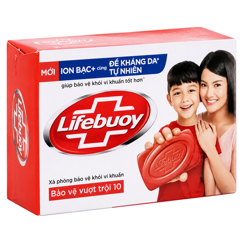 Lifebuoy Xà Bông Cục Bảo Vệ Vượt Trội (125G * 72 Cục)