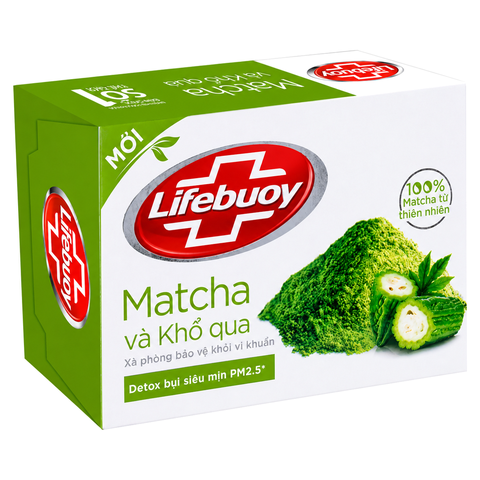 Lifebuoy Xà Bông Cục Matcha Và Khổ Qua (90G * 72 Cục)