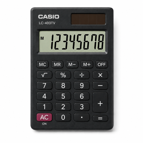 Máy Tính Casio LC-403 TV