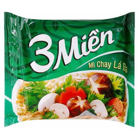 Mì 3 Miền Chay Lá Đa (65G*30 Gói)