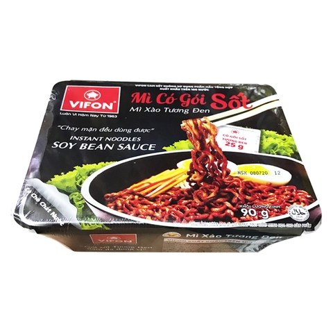 Mì Xào Tương Đen Khay (90G* 18 Gói)