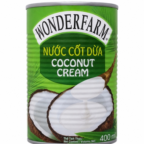 Nước Cốt Dừa Wonderfarm (160ML*30 lon)